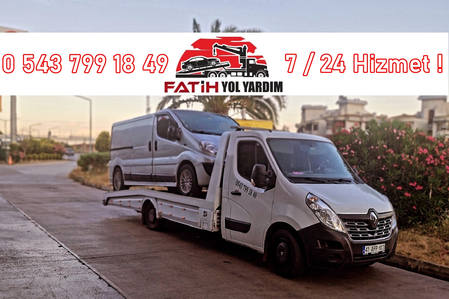 Gölcük Oto Çekici-0 543 799 18 49-FATİH YOL YARDIM-Gölcük Çekici-Gölcük En Yakın Çekici